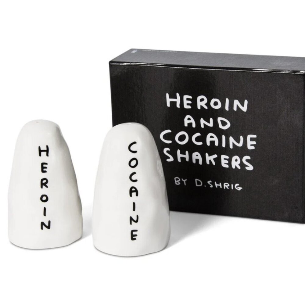 David Shrigley Salt & Pepper Shakers